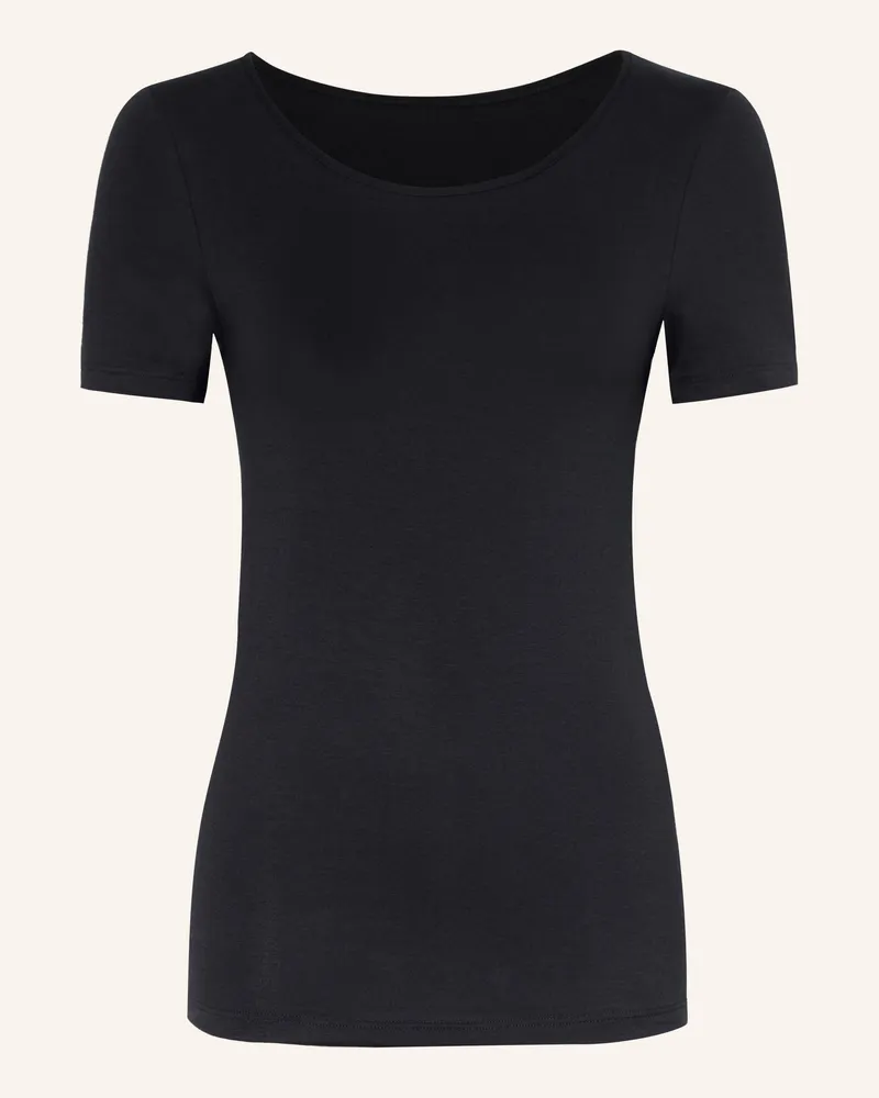 Mey T-Shirt Serie Best Of Cotton schwarz Schwarz