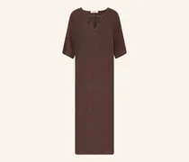 Leinenkleid braun