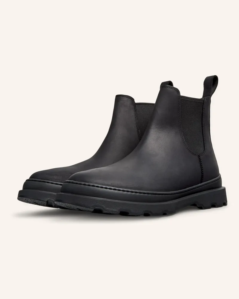 Camper Stiefeletten Brutus+ schwarz Schwarz