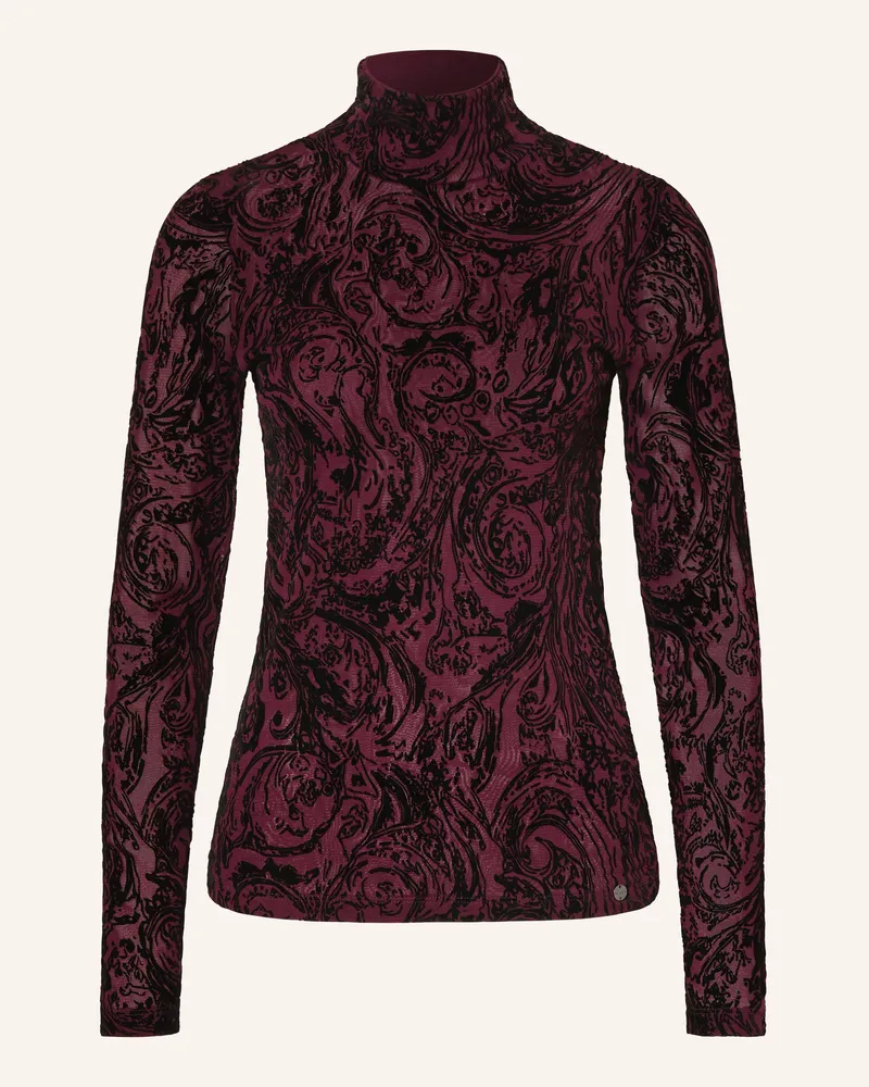 Marc Cain Longsleeve Aus Mesh rot 296