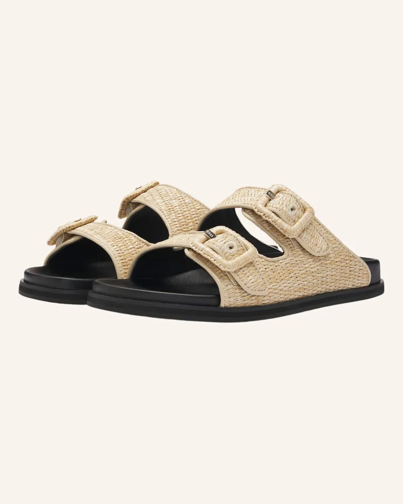 HUGO BOSS Sandale FREYAH_SLIDE_RFBK Beige