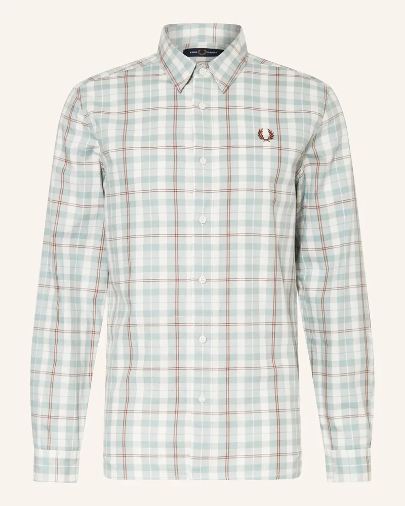 Fred Perry Hemd Regular Fit Weiss