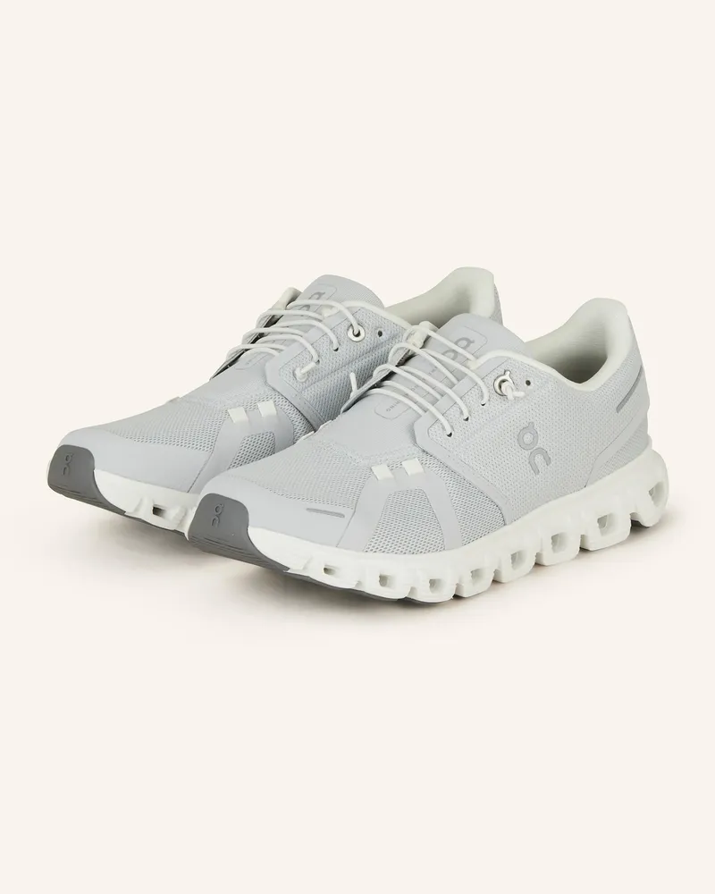 ON Sneaker Cloud 6 grau Hellgrau