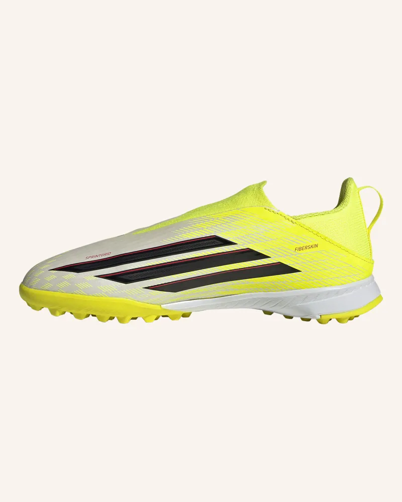adidas f50 League Laceless Turf Kids Fussballschuh gelb Gelb