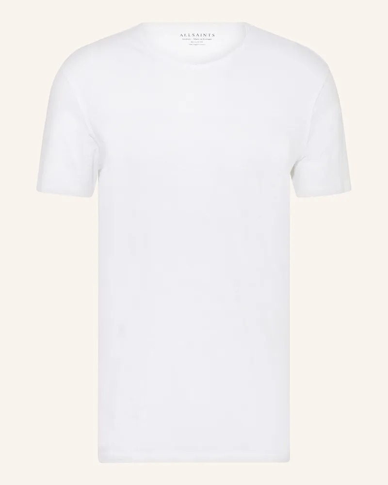 AllSaints T-Shirt Figure weiss Weiss
