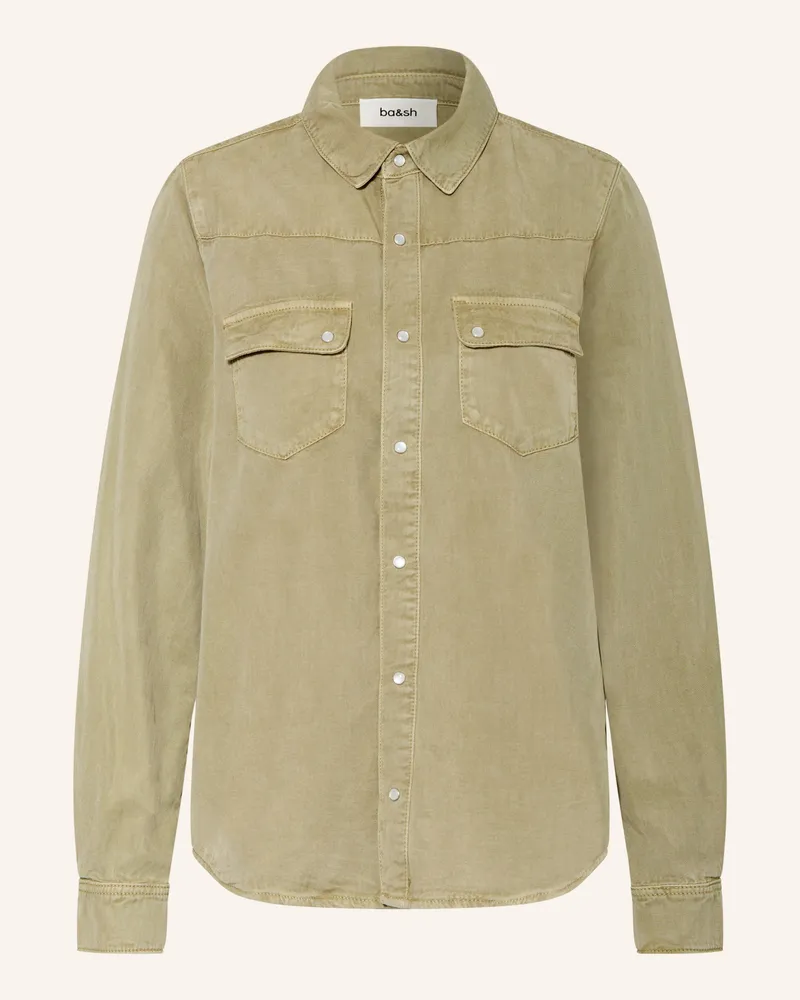ba&sh Hemdbluse Jada gruen Oliv