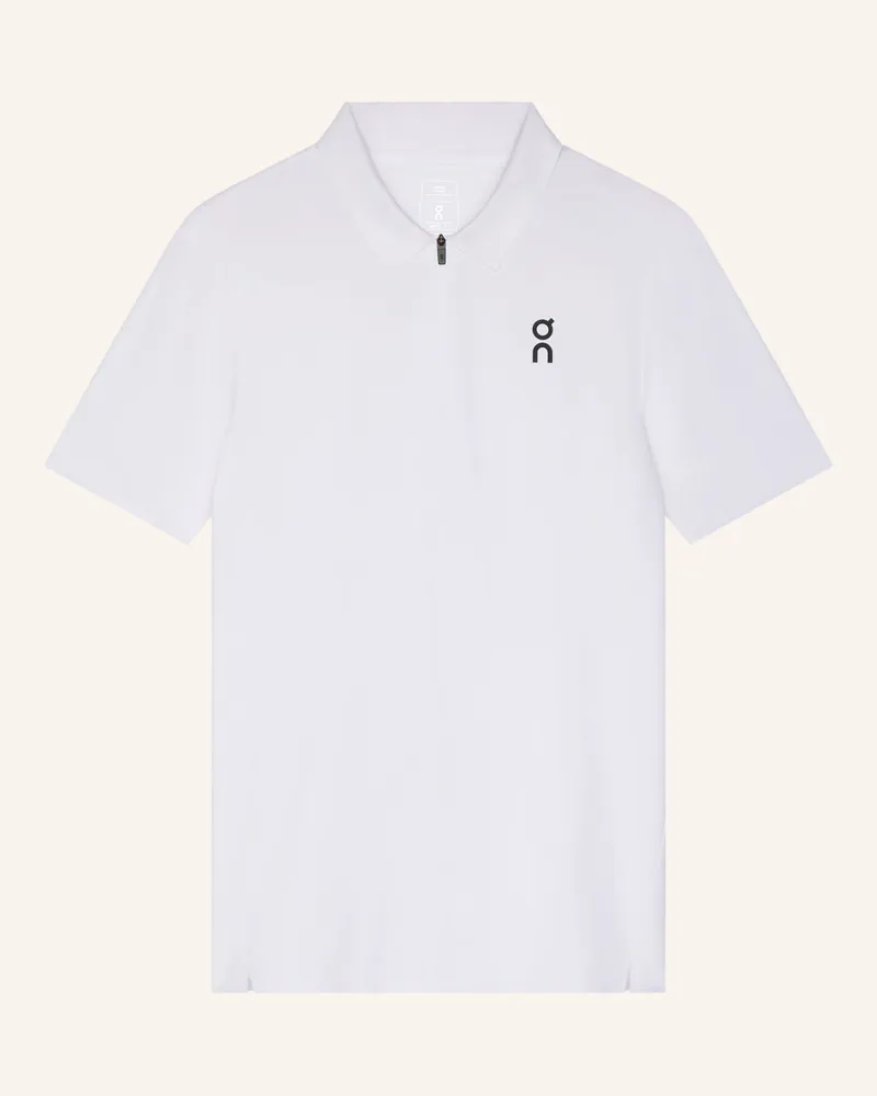 ON Funktions-Poloshirt COURT POLO Weiss