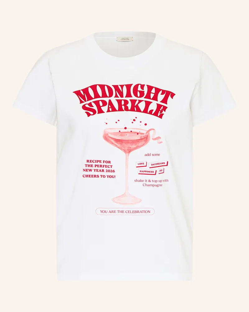 Dorothee Schumacher T-Shirt rot Weiss