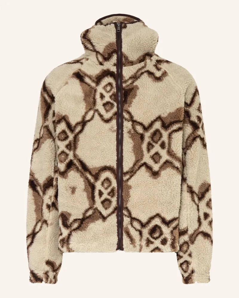 Daily Paper Teddyfell-Jacke Beige