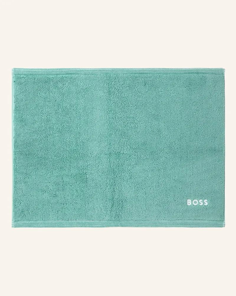 HUGO BOSS Badematte Edge gruen Hellgrün