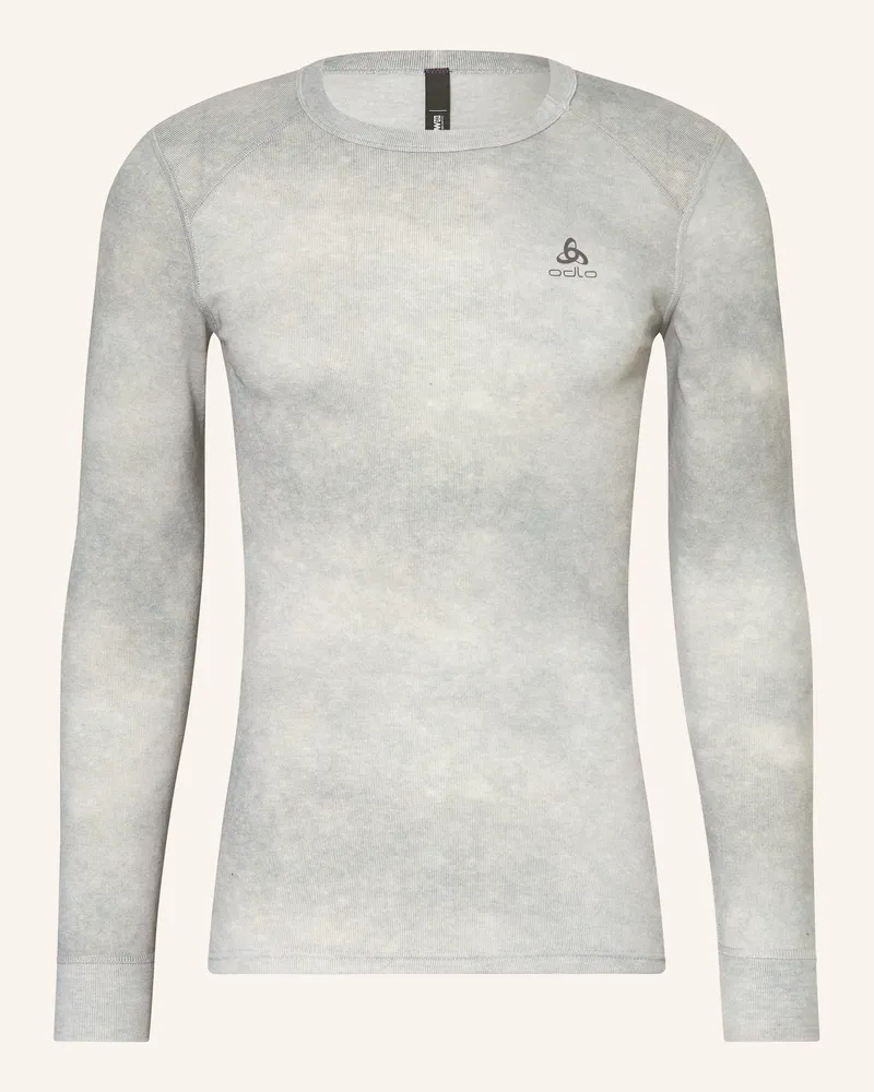 Odlo Longsleeve ACTIVE WARM x POW Hellgrau
