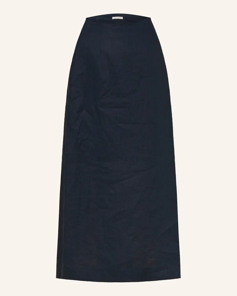 lilienfels Leinenrock Dunkelblau