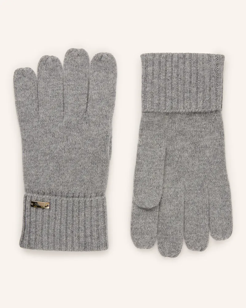 Herno Handschuhe Aus Cashmere grau Grau