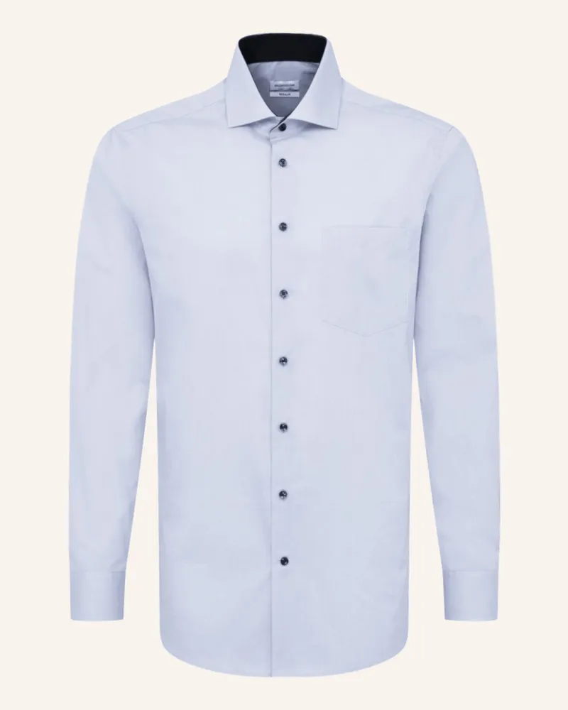 Seidensticker Business Hemd Regular Fit blau Hellblau