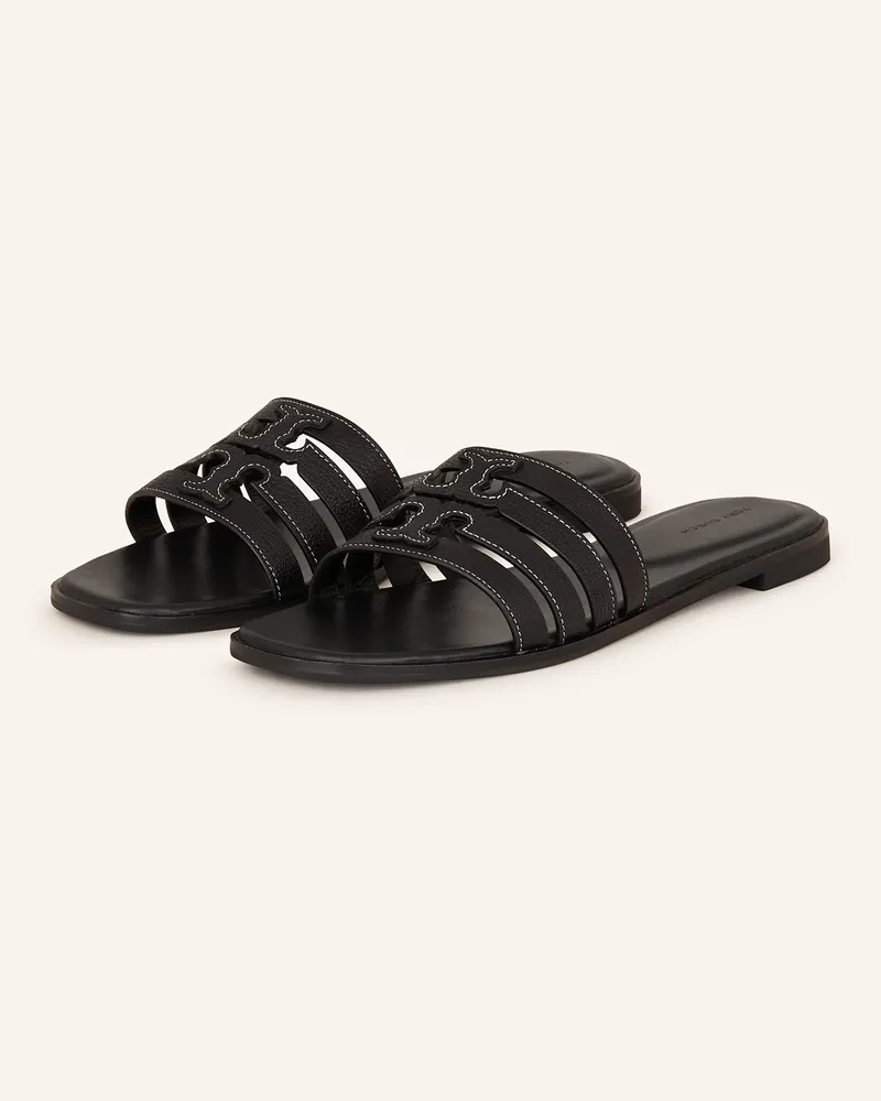 Tory Burch Pantoletten INES Schwarz