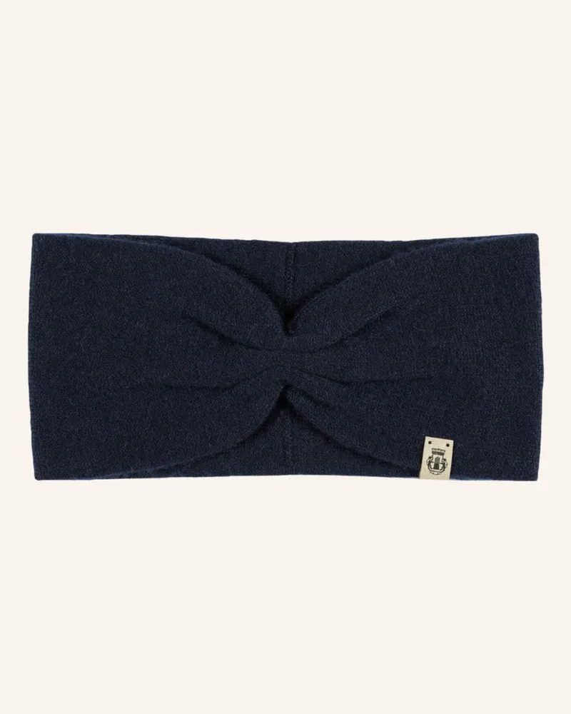Roeckl Kaschmir Stirnband Pure Cashmere blau Blau