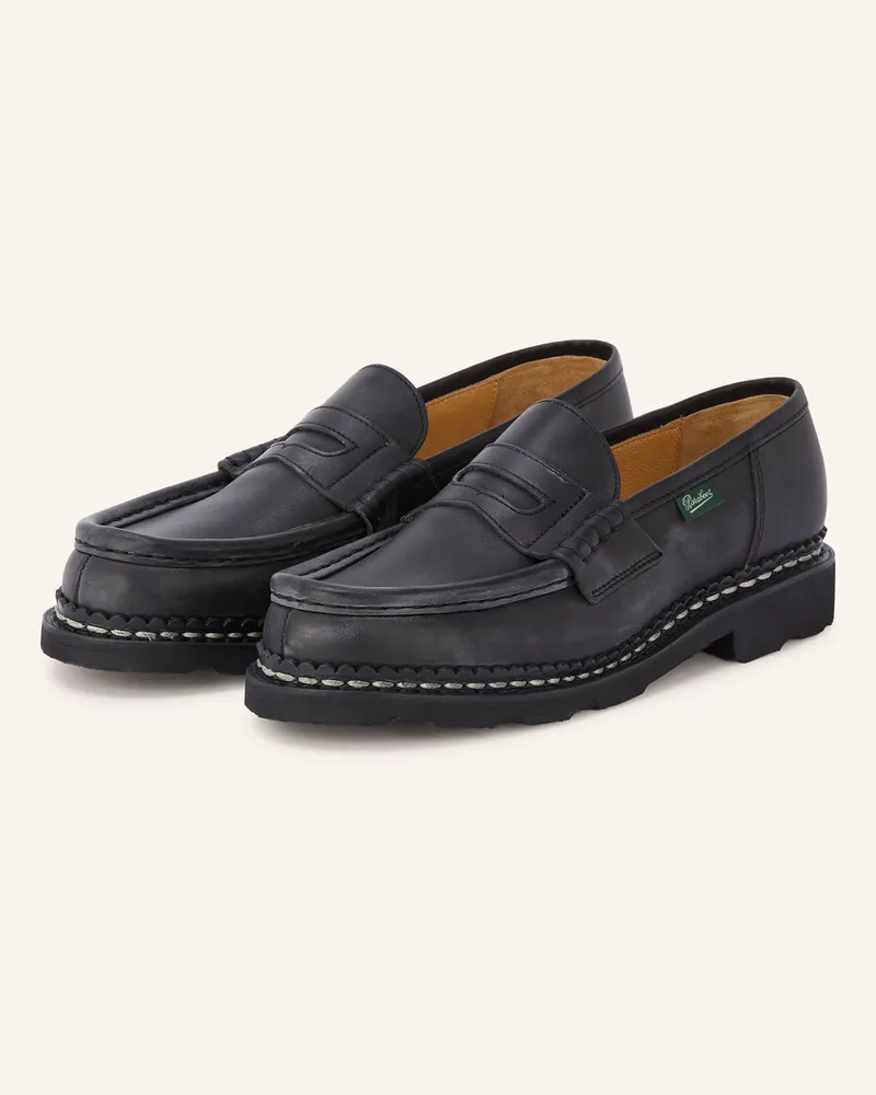 Paraboot Penny-Loafer Orsay schwarz Schwarz
