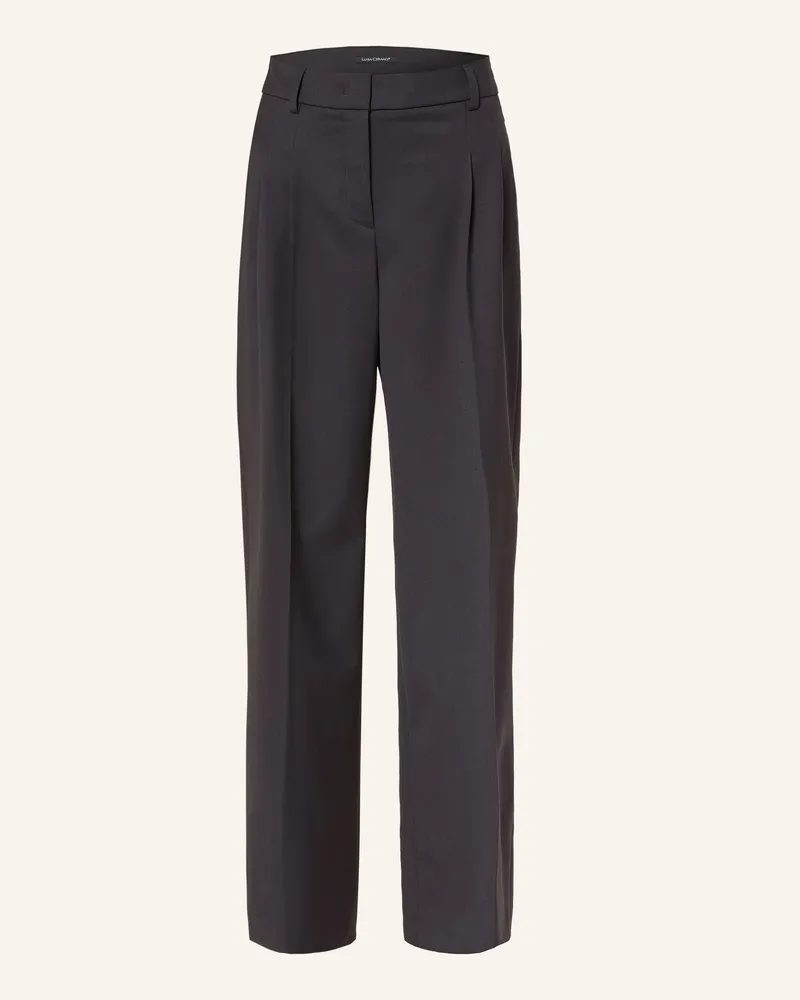 Luisa Cerano Marlenehose blau Dunkelblau
