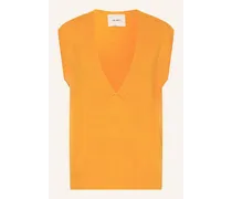 Lisa Yang Cashmere-Pullunder Orange