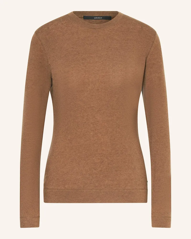 windsor. Longsleeve Braun