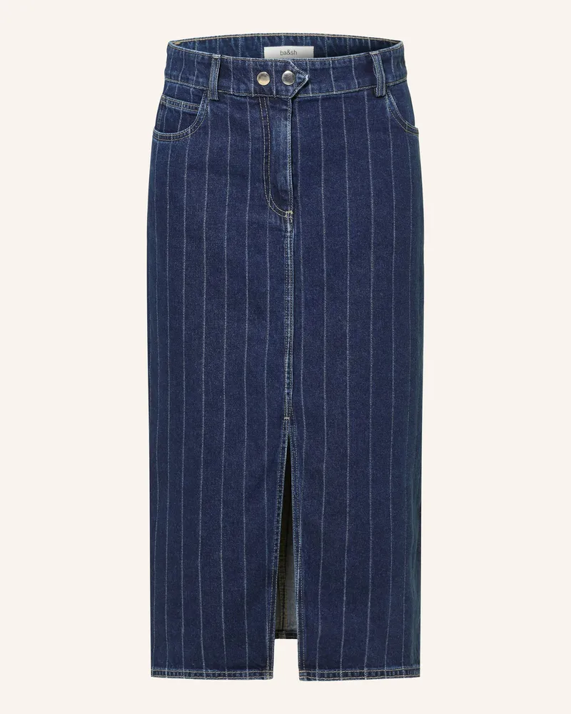 ba&sh Jeansrock Romy blau Blue