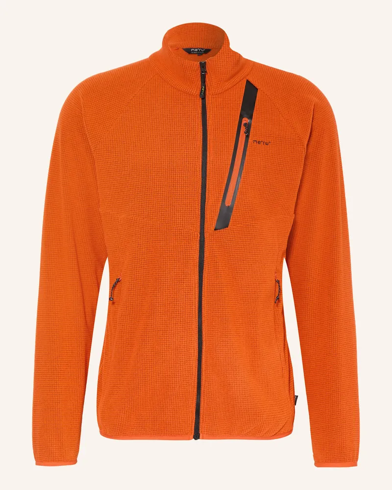 me°ru' Fleecejacke Ohope rot Rot