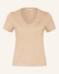 Gant T-Shirt Beige