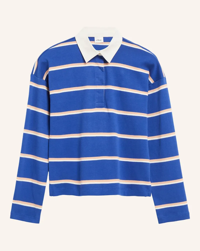 S.Oliver Sweatshirt rot Blau