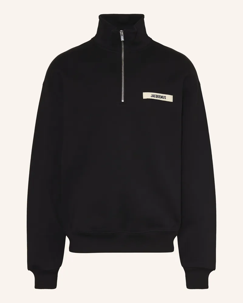 Jacquemus Sweat-Troyer Le Camionneur Gros Grain schwarz Schwarz