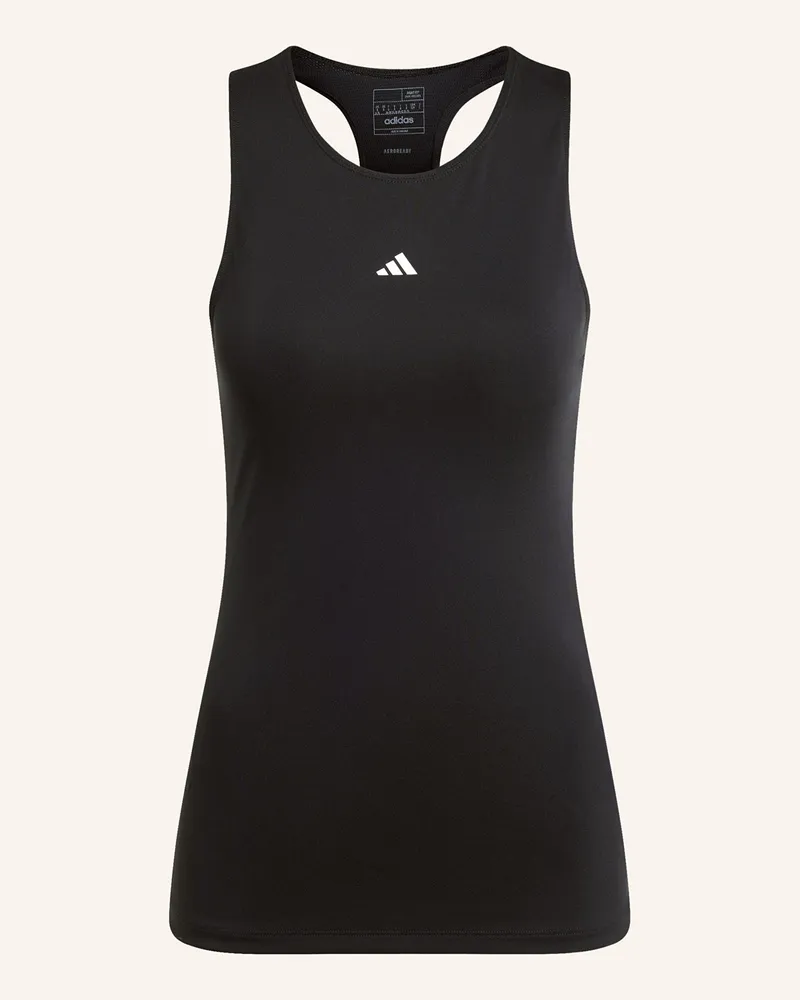 adidas Tanktop TECHFIT RACERBACK TRAINING Schwarz