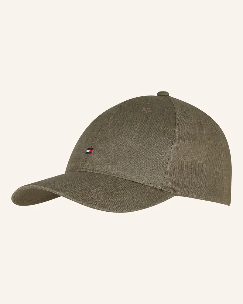Tommy Hilfiger Leinen-Cap gruen Grün