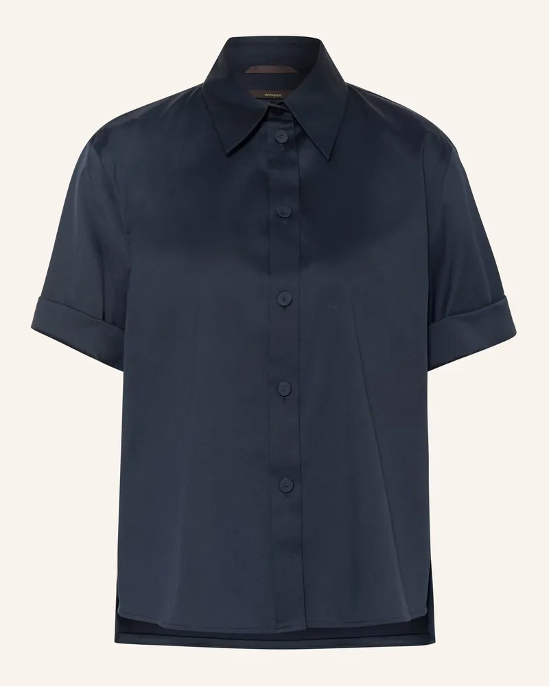 windsor. Hemdbluse Dunkelblau