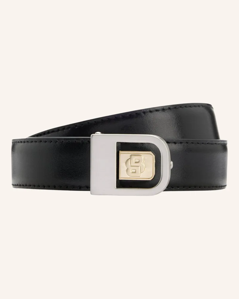 HUGO BOSS Business Gürtel B_ICON_FRM_SR25_PP Schwarz