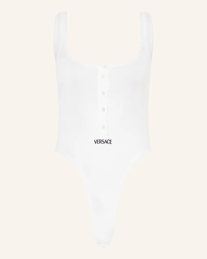 Versace String-Body weiss Weiss