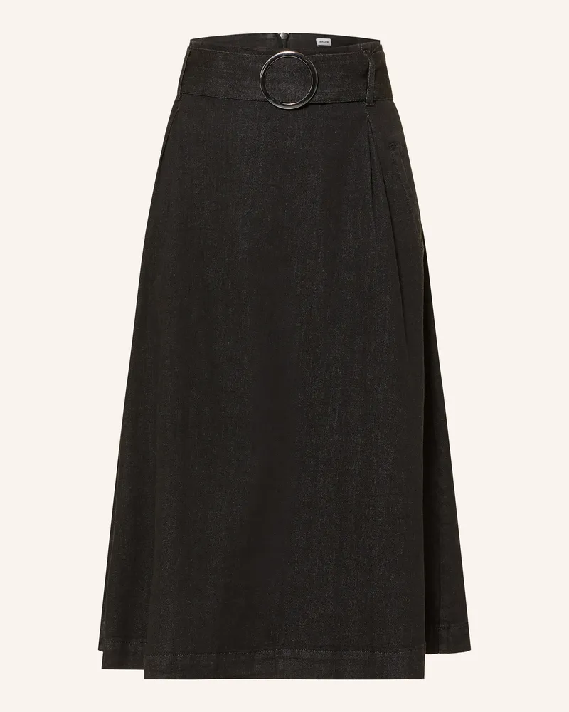 More & More Jeansrock Schwarz