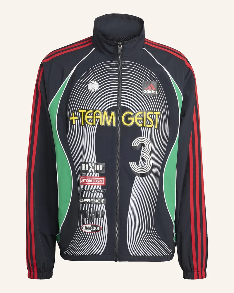 adidas TEAMGEIST MOTO TRACK TOP Schwarz
