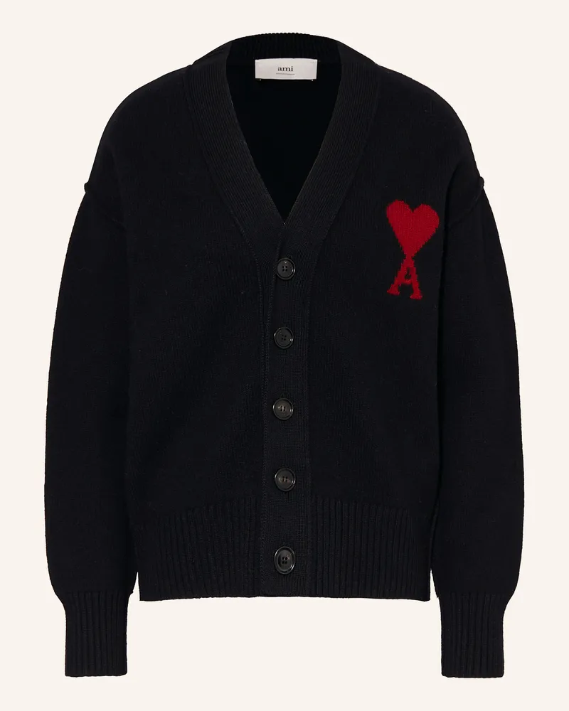 AMI Paris Strickjacke Schwarz
