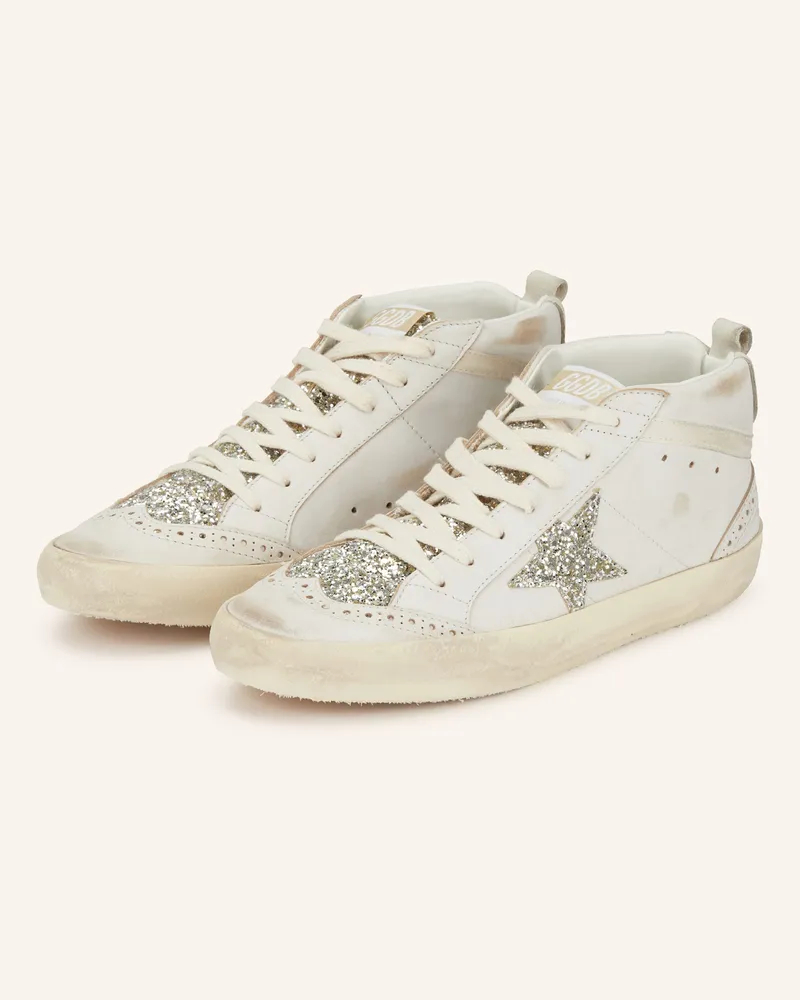 Golden Goose Hightop-Sneaker Mid Star beige Creme