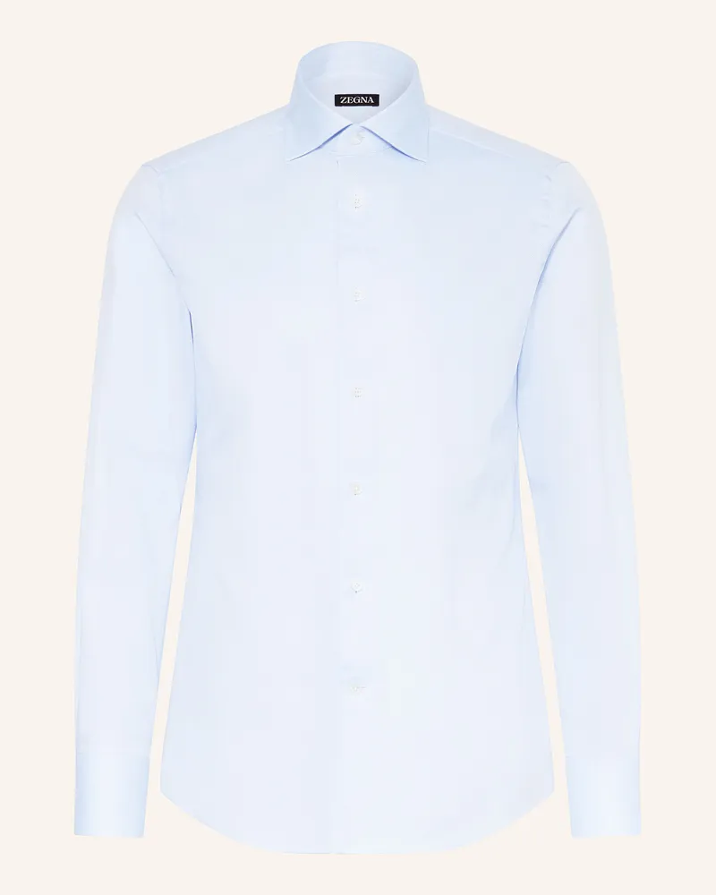 Ermenegildo Zegna Hemd Regular Fit Hellblau