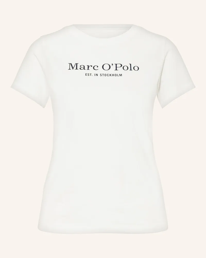 Marc O'Polo Schlafshirt weiss Weiss