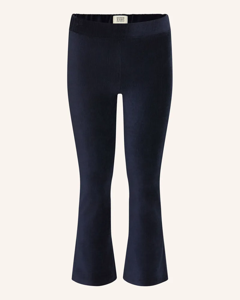 Scotch&Soda Samthose blau Dunkelblau