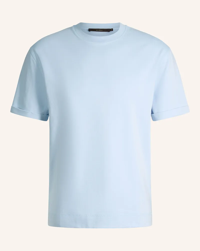 windsor. T-Shirt Hellblau