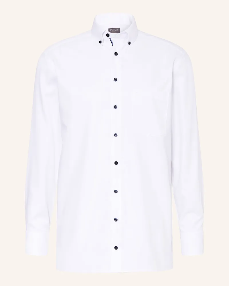 Olymp Hemd Luxor comfort fit Weiss