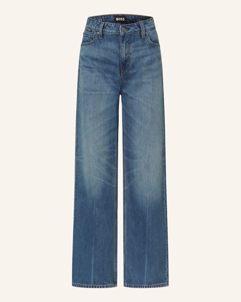 HUGO BOSS Straight Jeans Crossroad blau 403