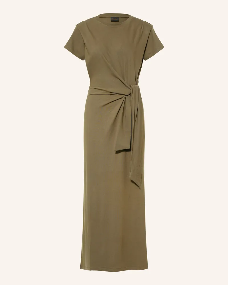 HUGO BOSS Jerseykleid Erlays gruen Oliv