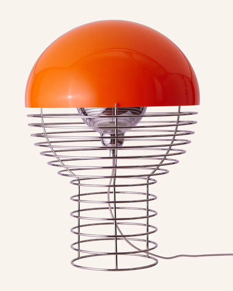 Verpan Tischleuchte WIRE Orange
