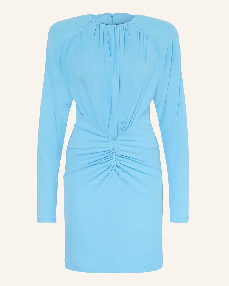 Stella McCartney Cocktailkleid blau Neonblau
