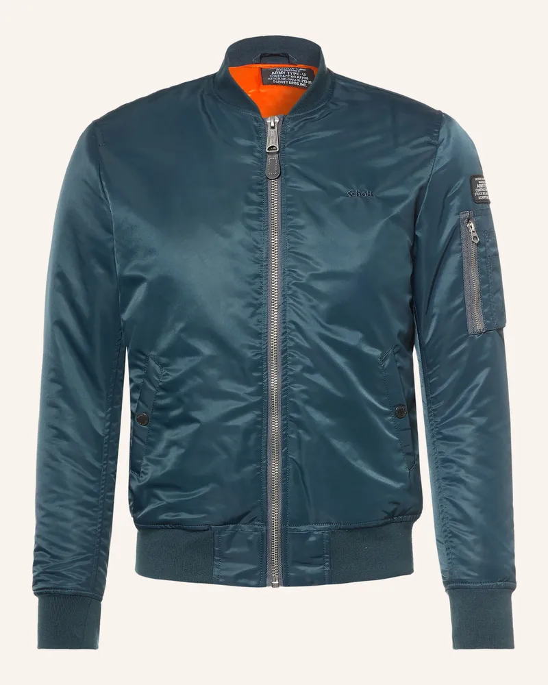 Schott N.Y.C Blouson Airforce-Rs blau Dunkelblau