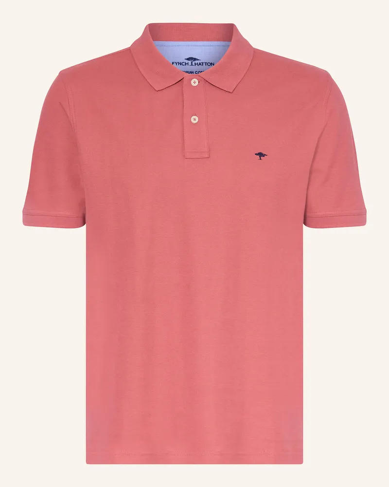Fynch-Hatton Piqué-Poloshirt Hellrot