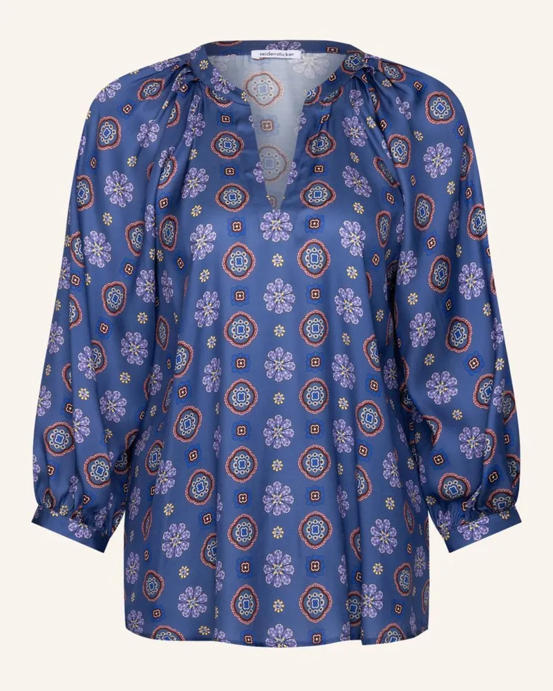 Seidensticker Tunika blau Blau